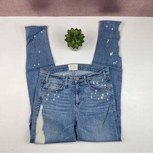 McGuire Denim Blue White Spotted Denim Jeans Designer Size 26